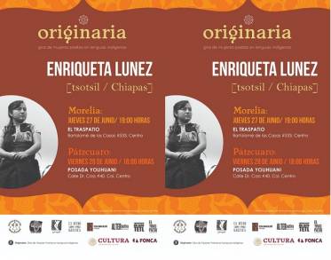 El idioma Tsotsil visitará Michoacán gracias a Originaria. Gira de mujeres poetas en lenguas indígenas 